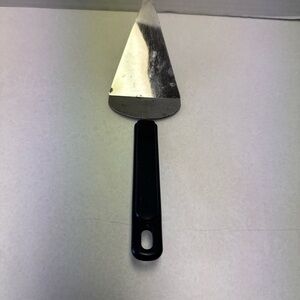 Vintage Ekco Black Plastic Handle 10 Inch Serving Spatula Cake/Pie